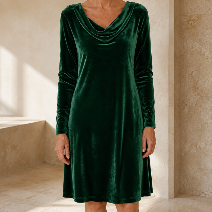 Layered Collar V-Neck Top