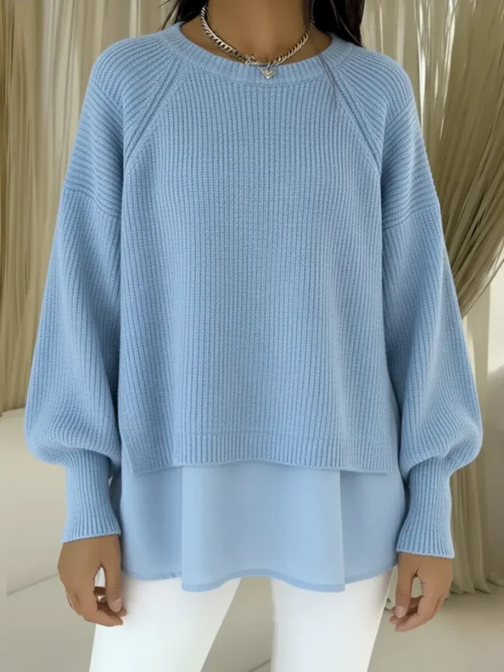 Kestlyn Layered-Look Sweater