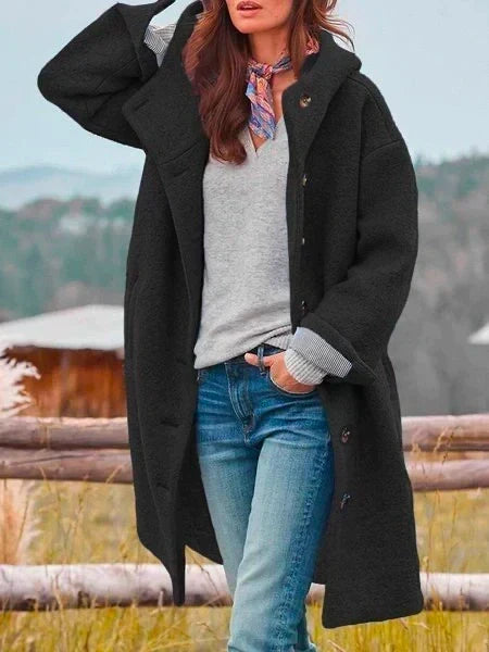 Hooded Longline Coat