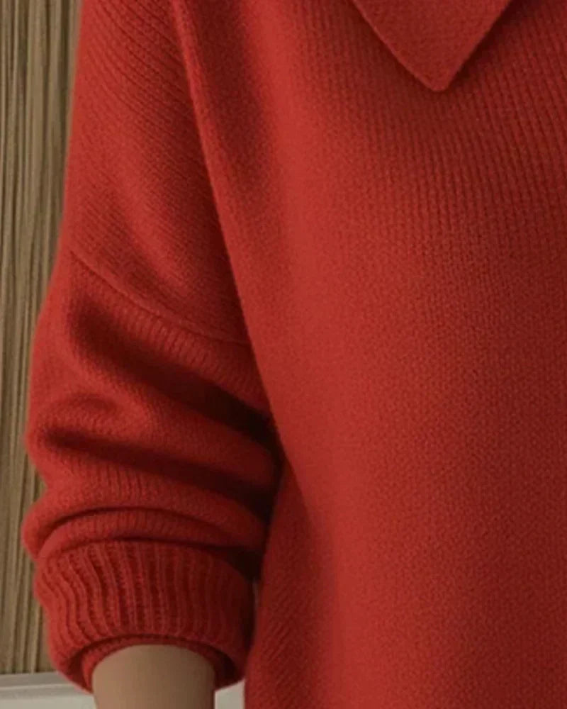 Vespera Button-Collar Cardigan