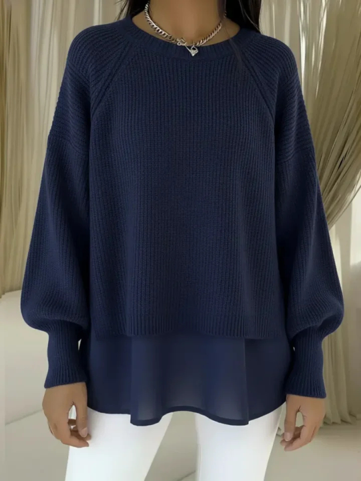 Kestlyn Layered-Look Sweater