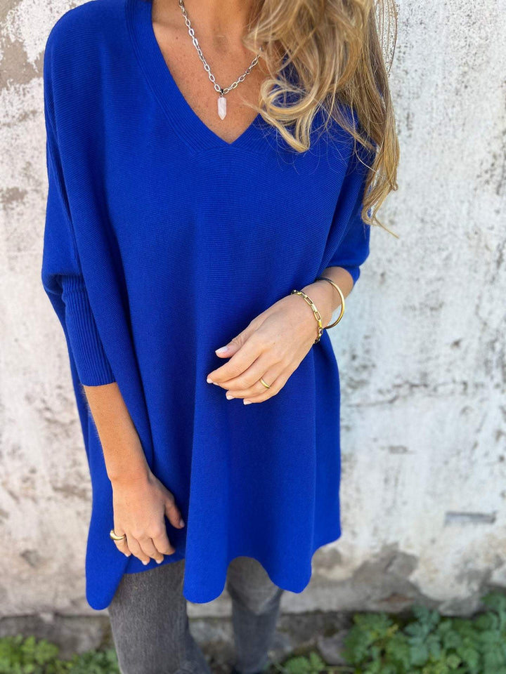 Relaxed V-Neck Sweater