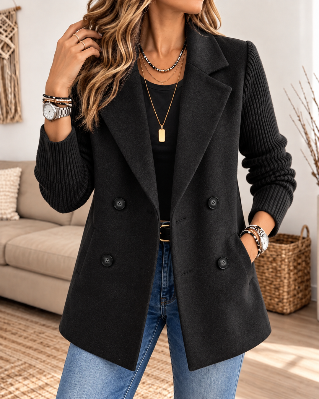 Ginette Refined Knit Sweater