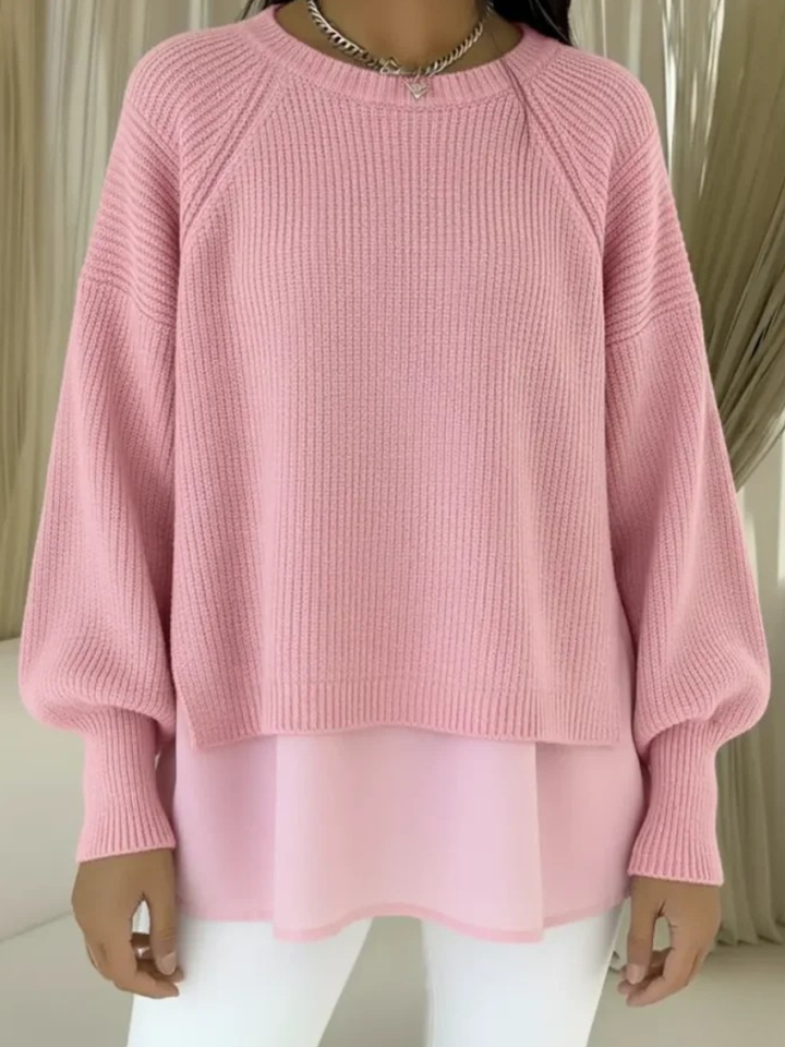 Kestlyn Layered-Look Sweater