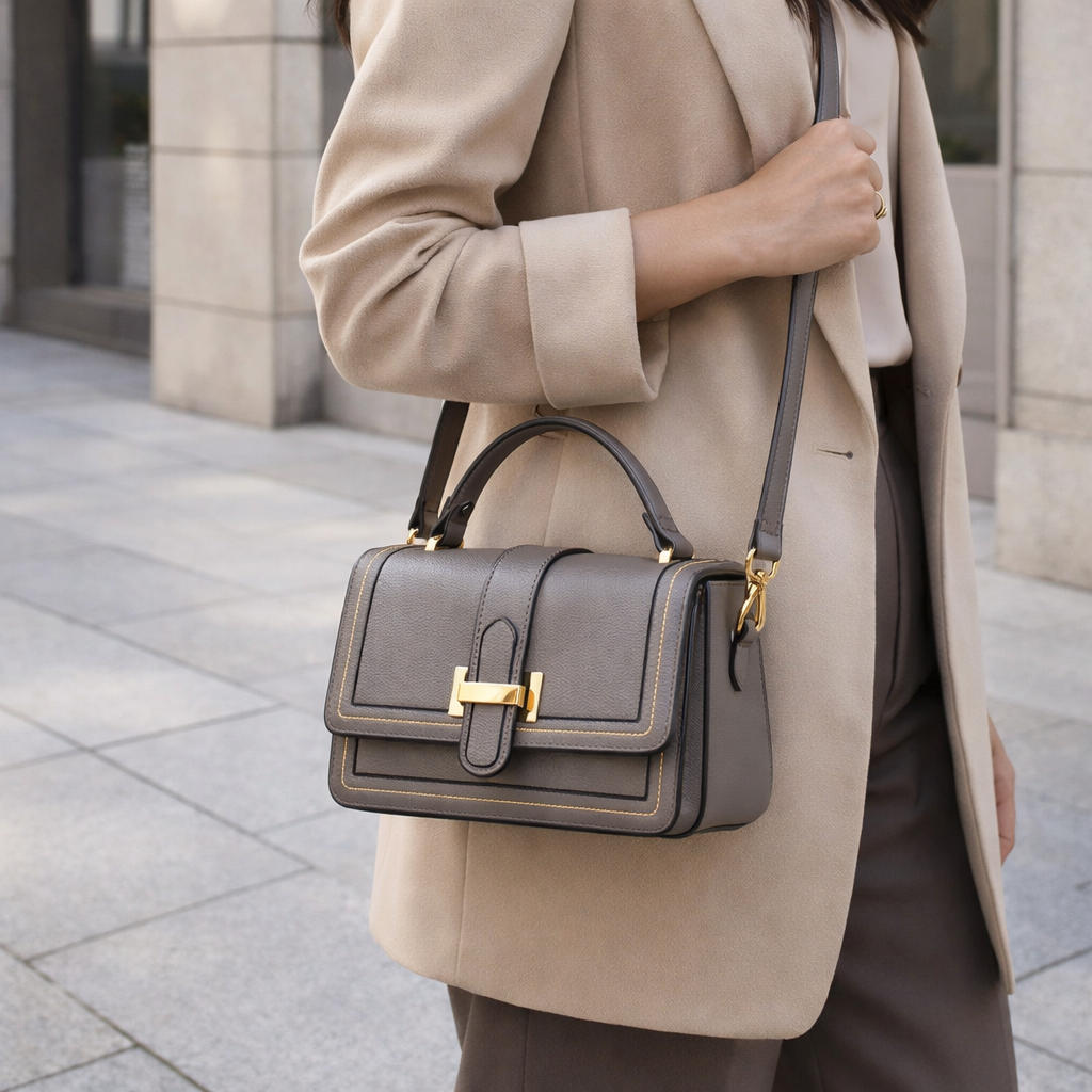 Luna Paris Elegant Leather Bag