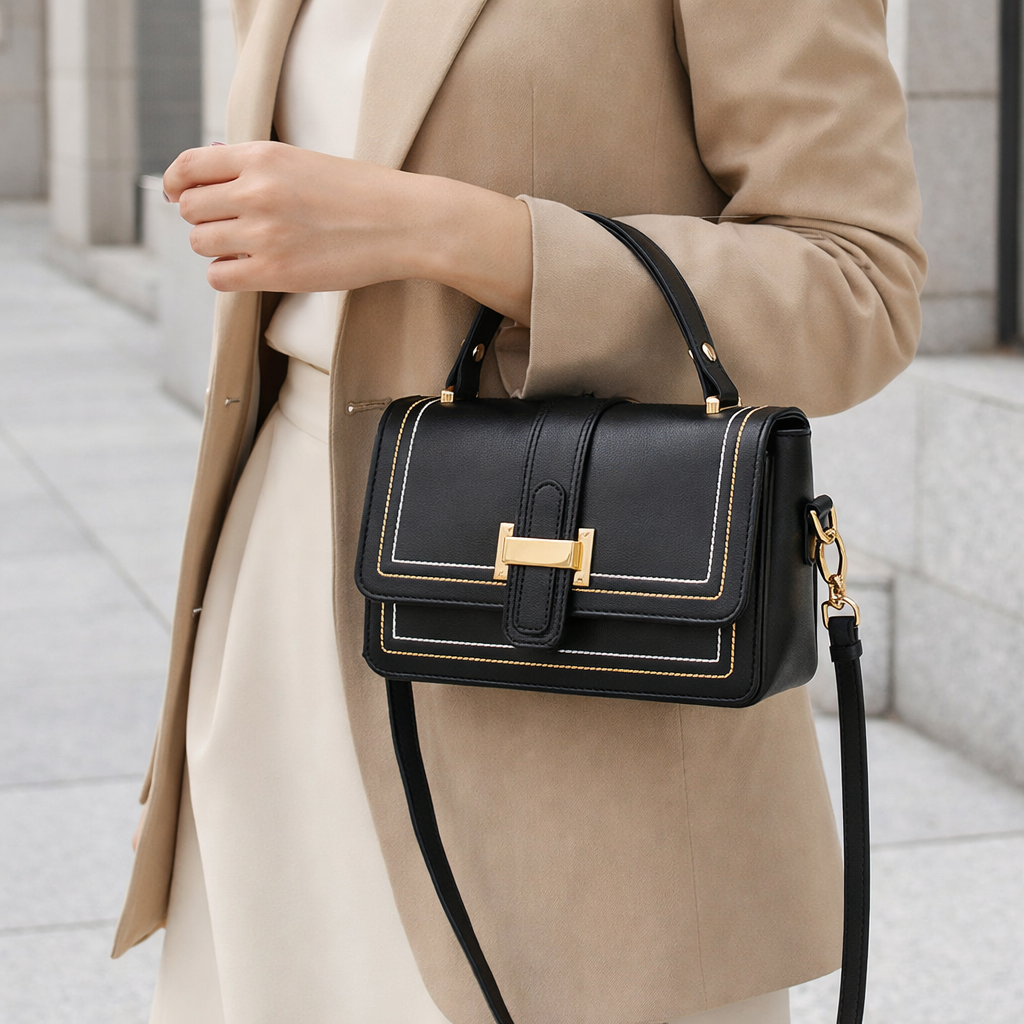 Luna Paris Elegant Leather Bag