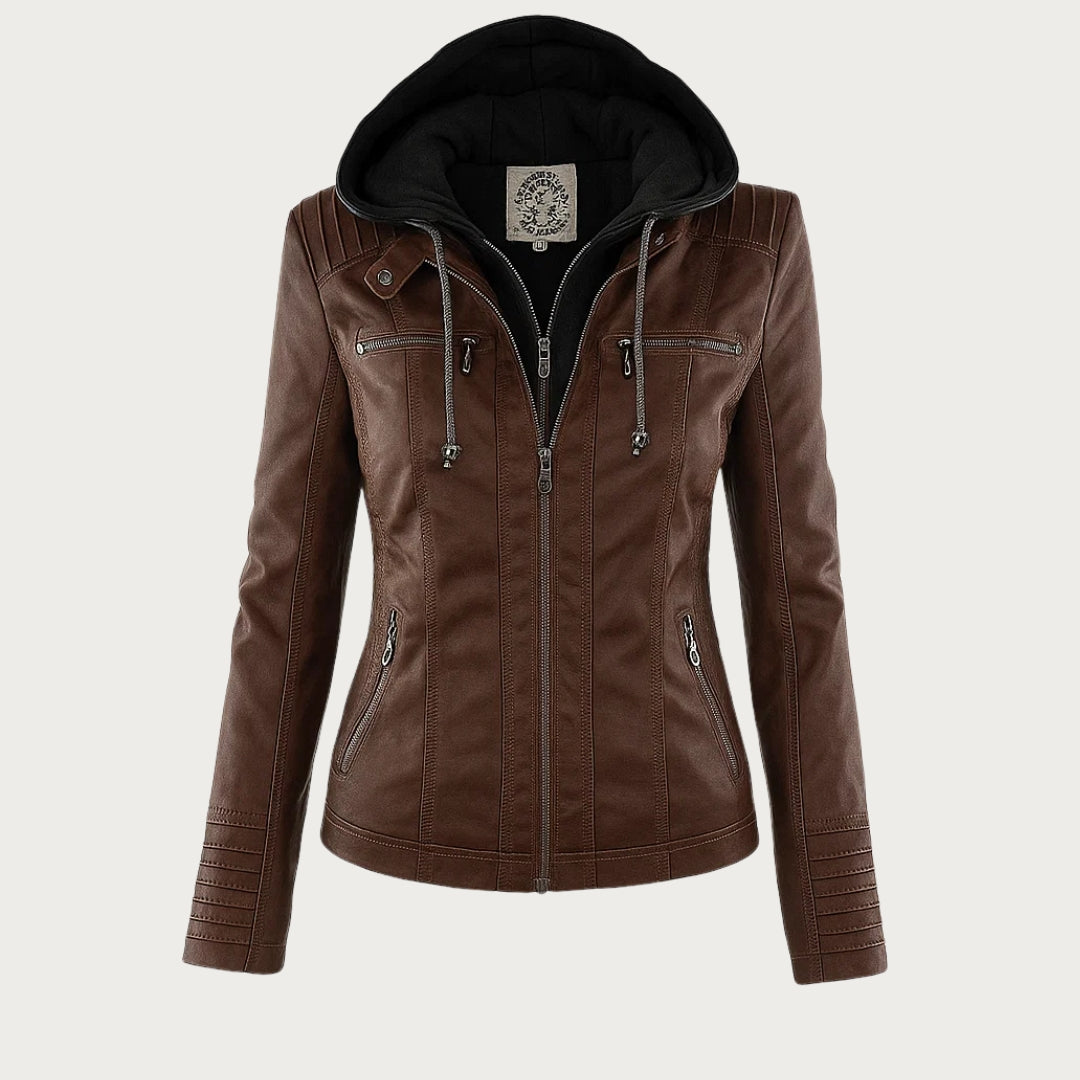 Flavia Durable and Elegant Leather Jacket