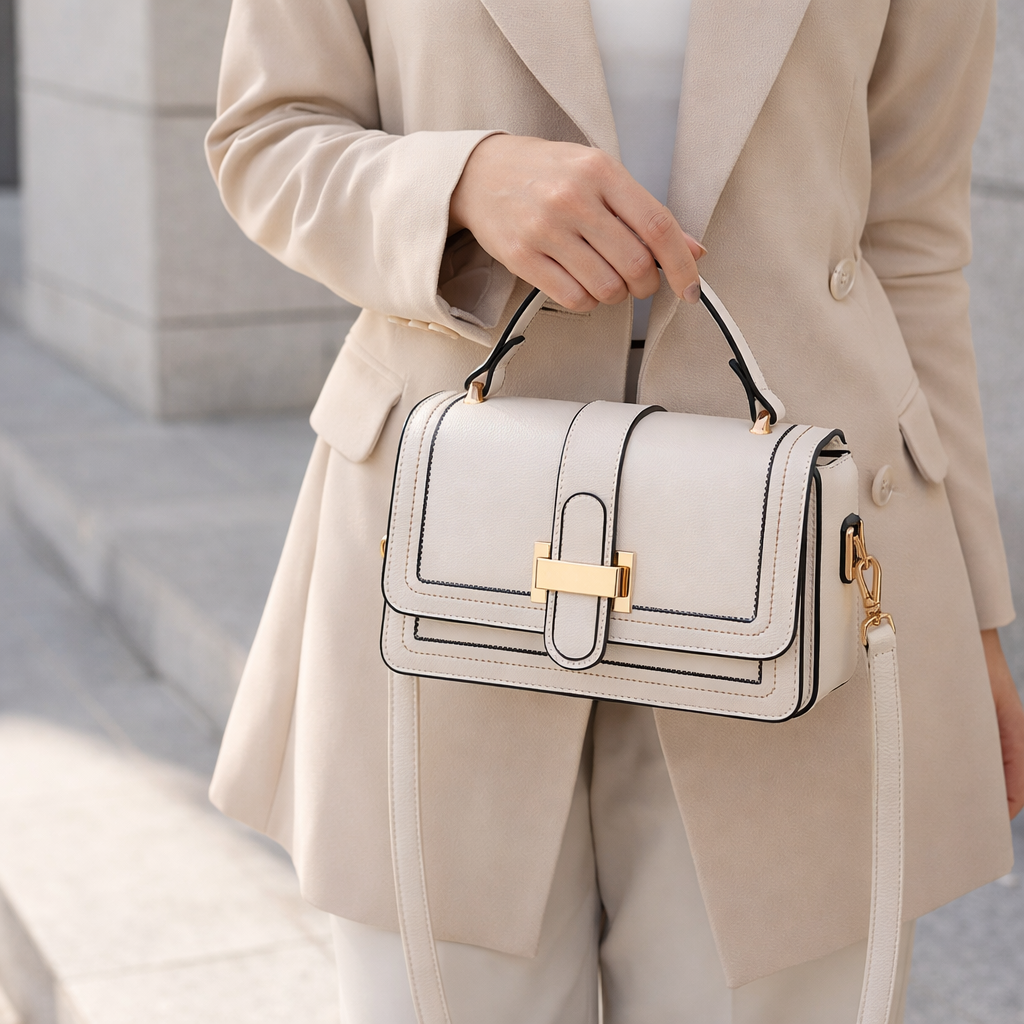 Luna Paris Elegant Leather Bag