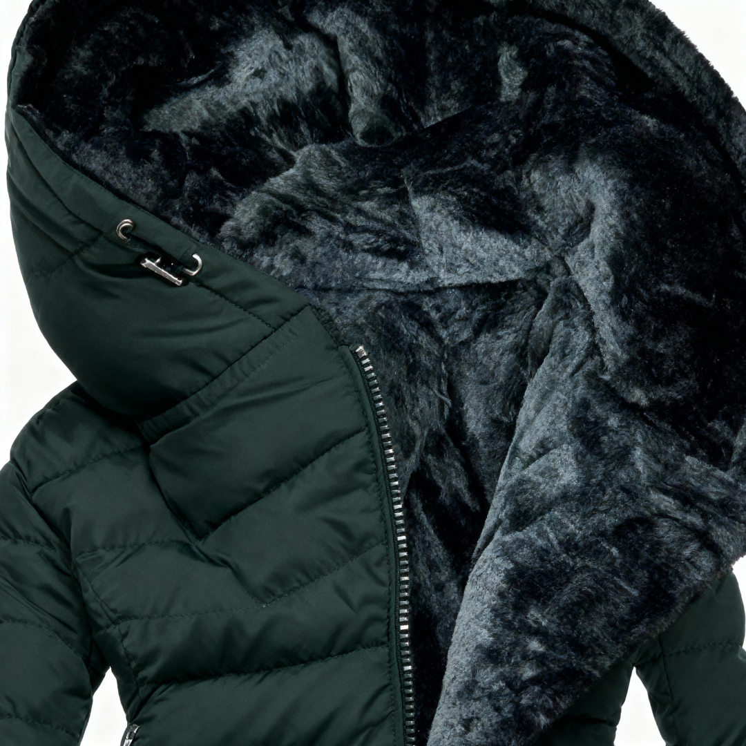 Alessina Waterproof Padded Hooded Coat