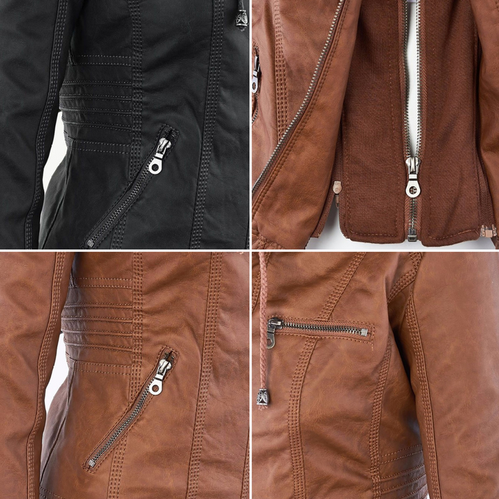 Flavia Durable and Elegant Leather Jacket