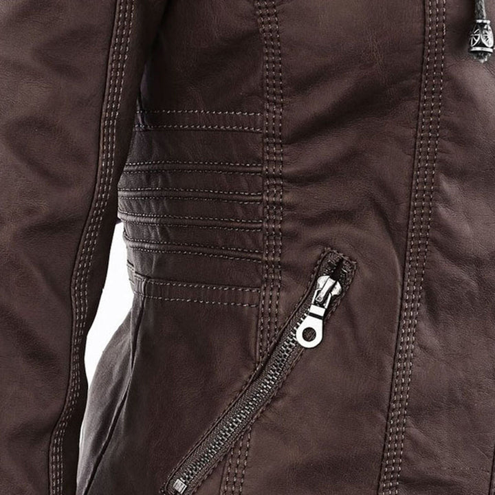 Flavia Durable and Elegant Leather Jacket