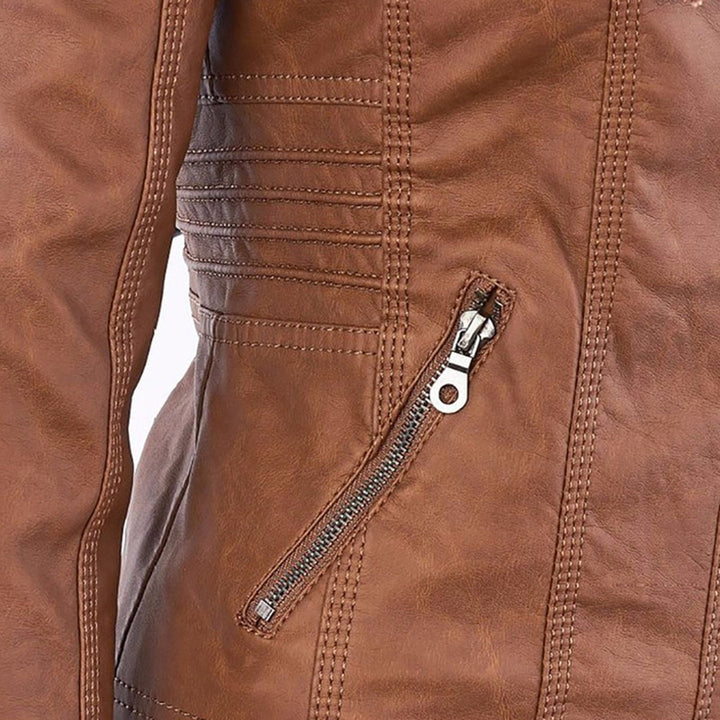 Flavia Durable and Elegant Leather Jacket