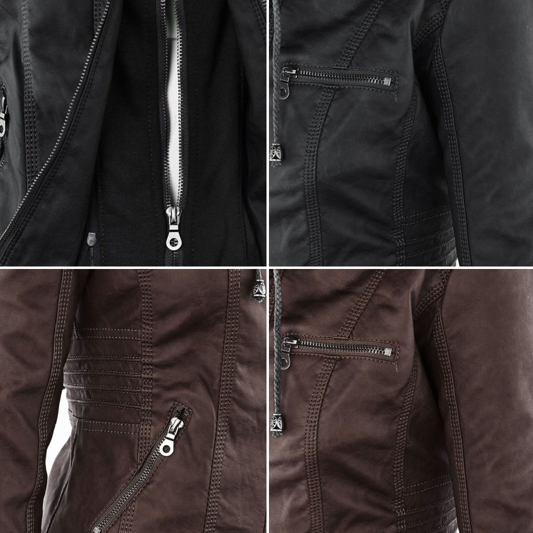Flavia Durable and Elegant Leather Jacket