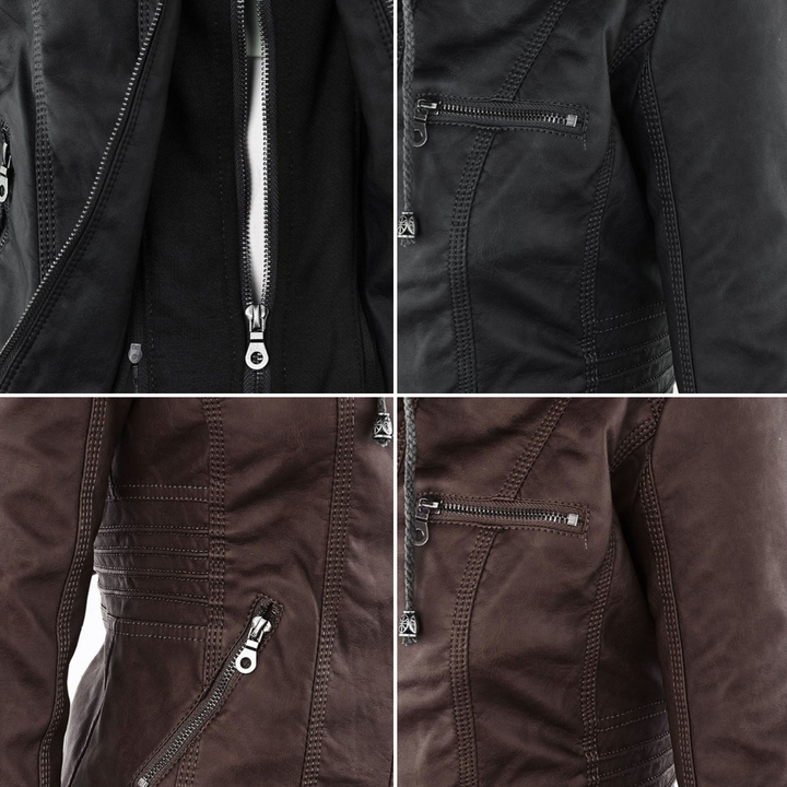 Flavia Durable and Elegant Leather Jacket