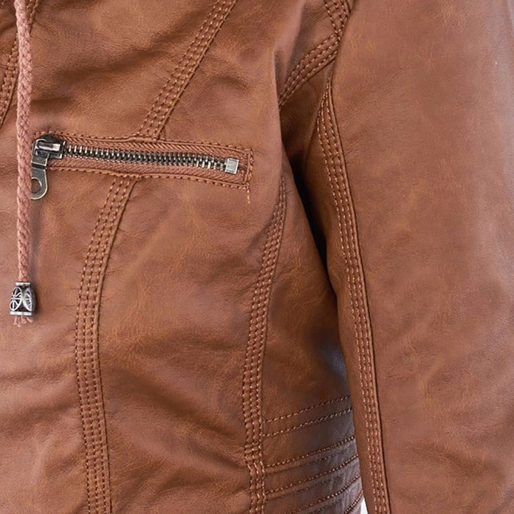 Flavia Durable and Elegant Leather Jacket