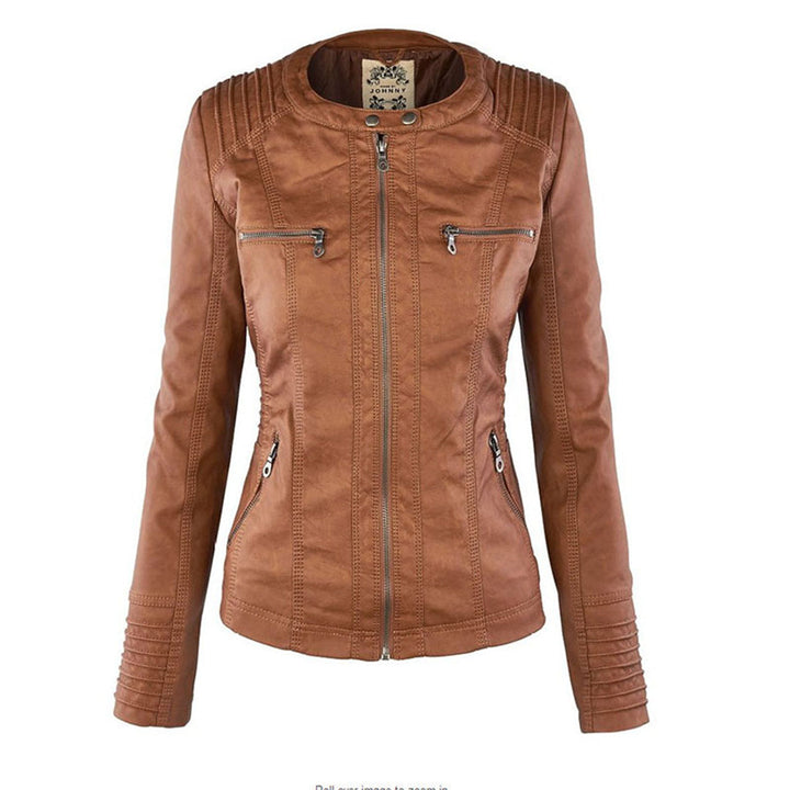 Flavia Durable and Elegant Leather Jacket
