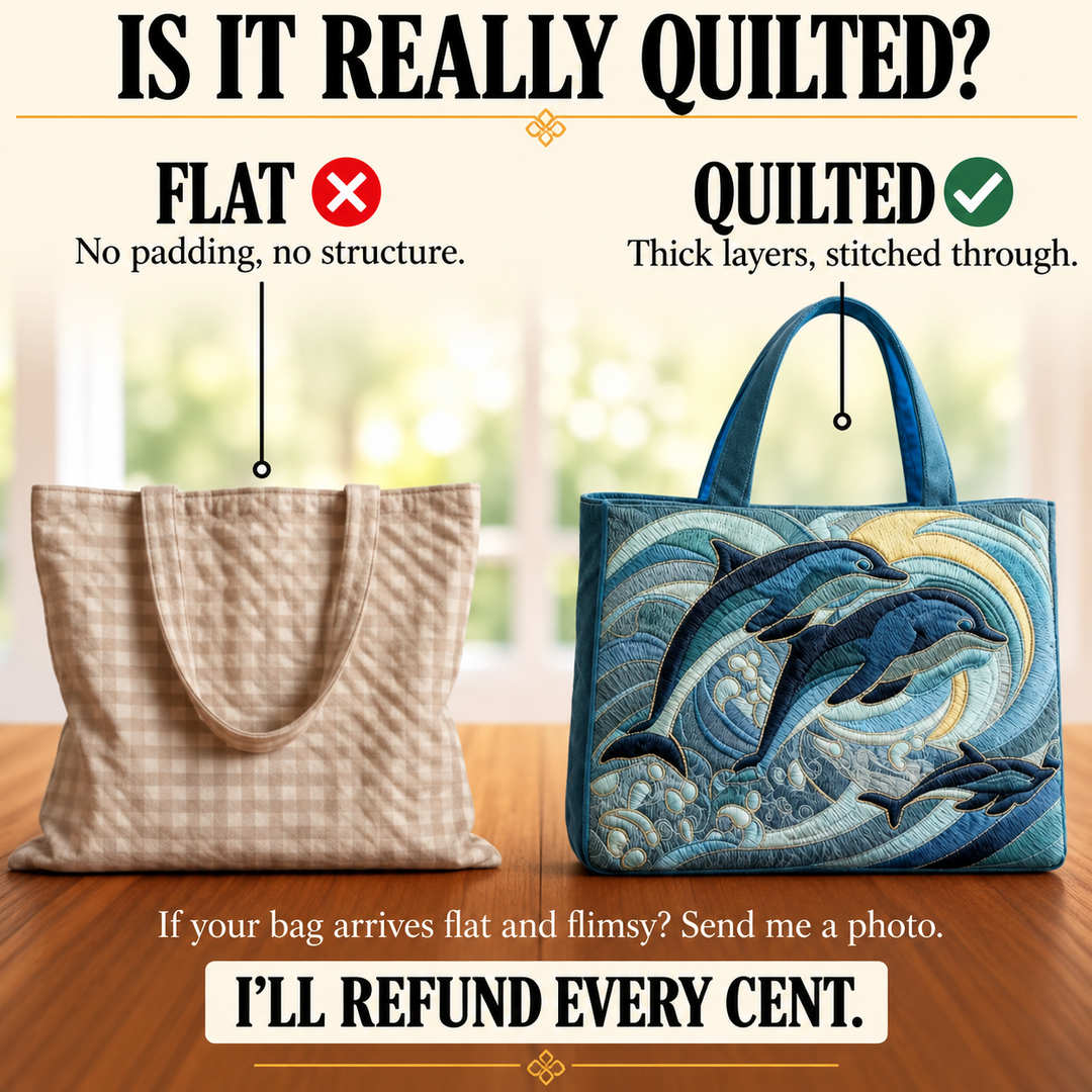 Artisanal Bag - Ocean Dolphin