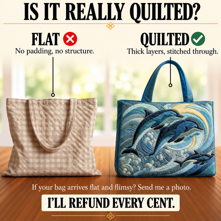 Artisanal Bag - Ocean Dolphin
