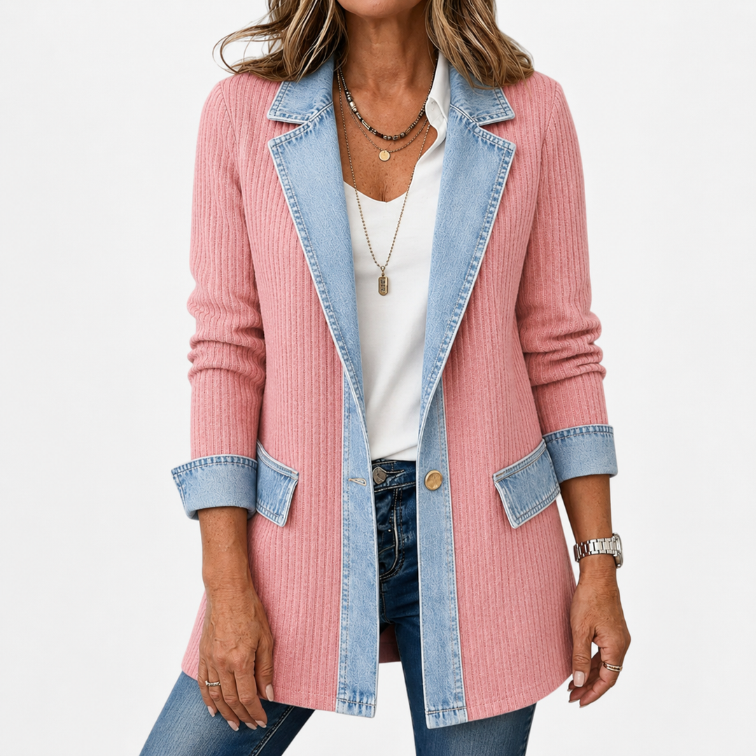 Mixed Denim Jacket