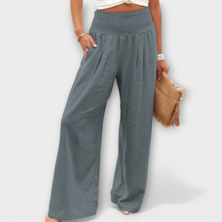 Casual Wide-Leg Pants