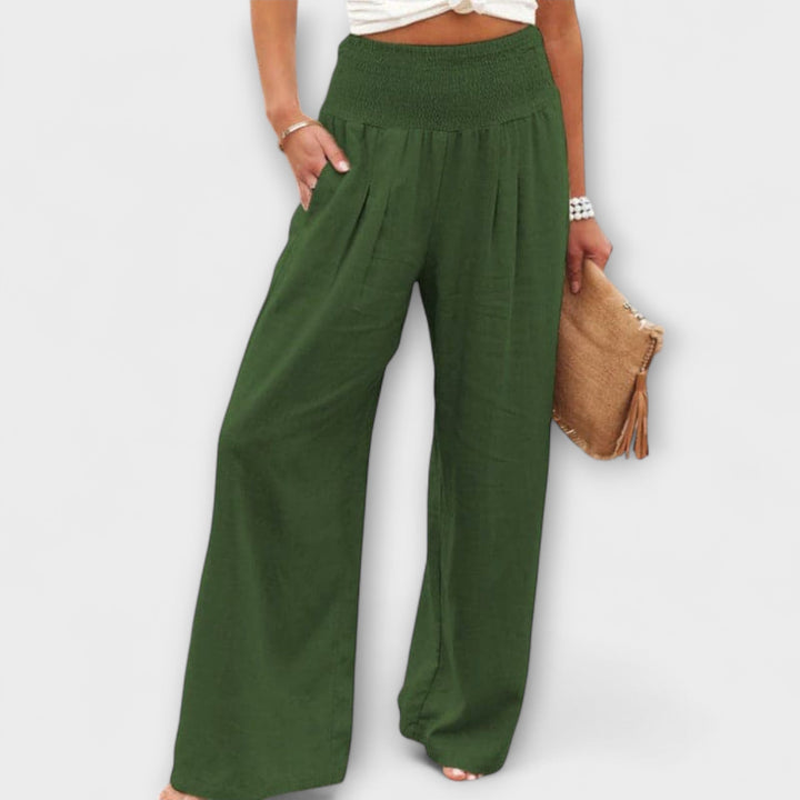 Casual Wide-Leg Pants