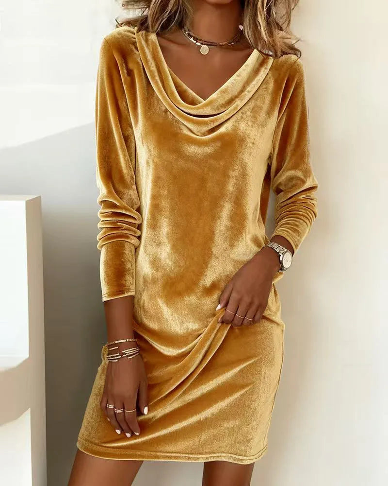 Layered Collar V-Neck Top