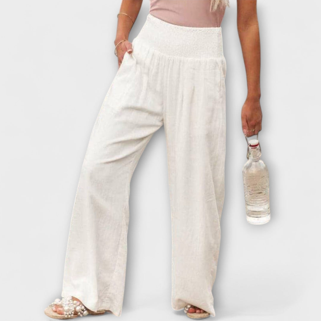 Casual Wide-Leg Pants