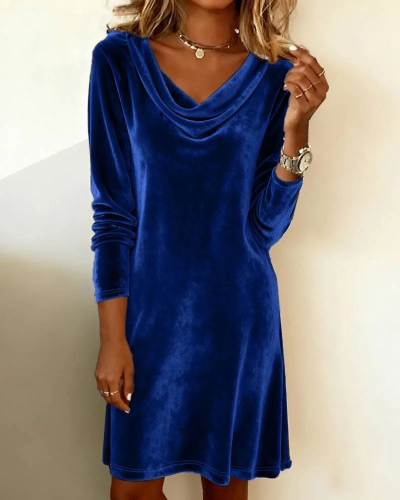Layered Collar V-Neck Top