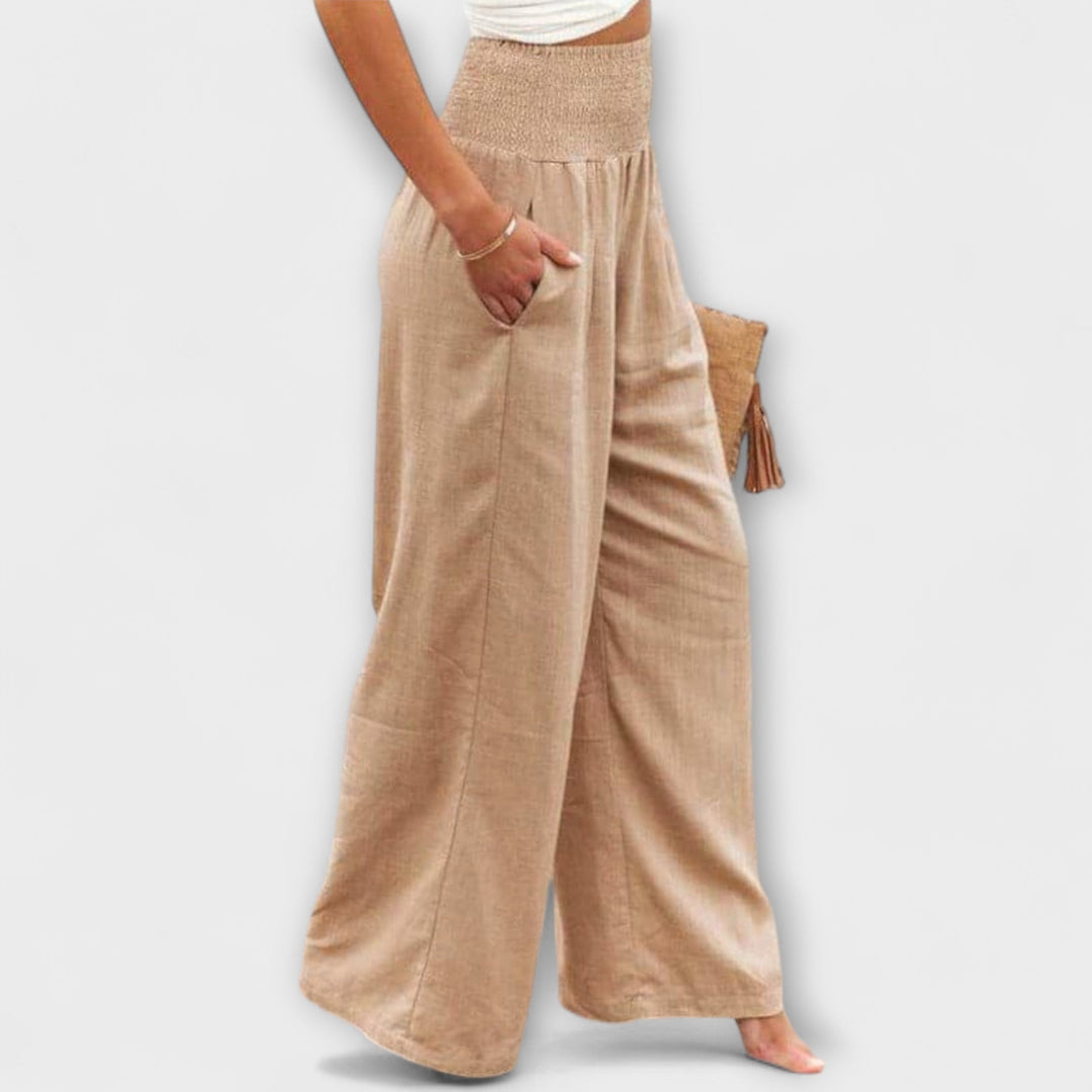 Casual Wide-Leg Pants