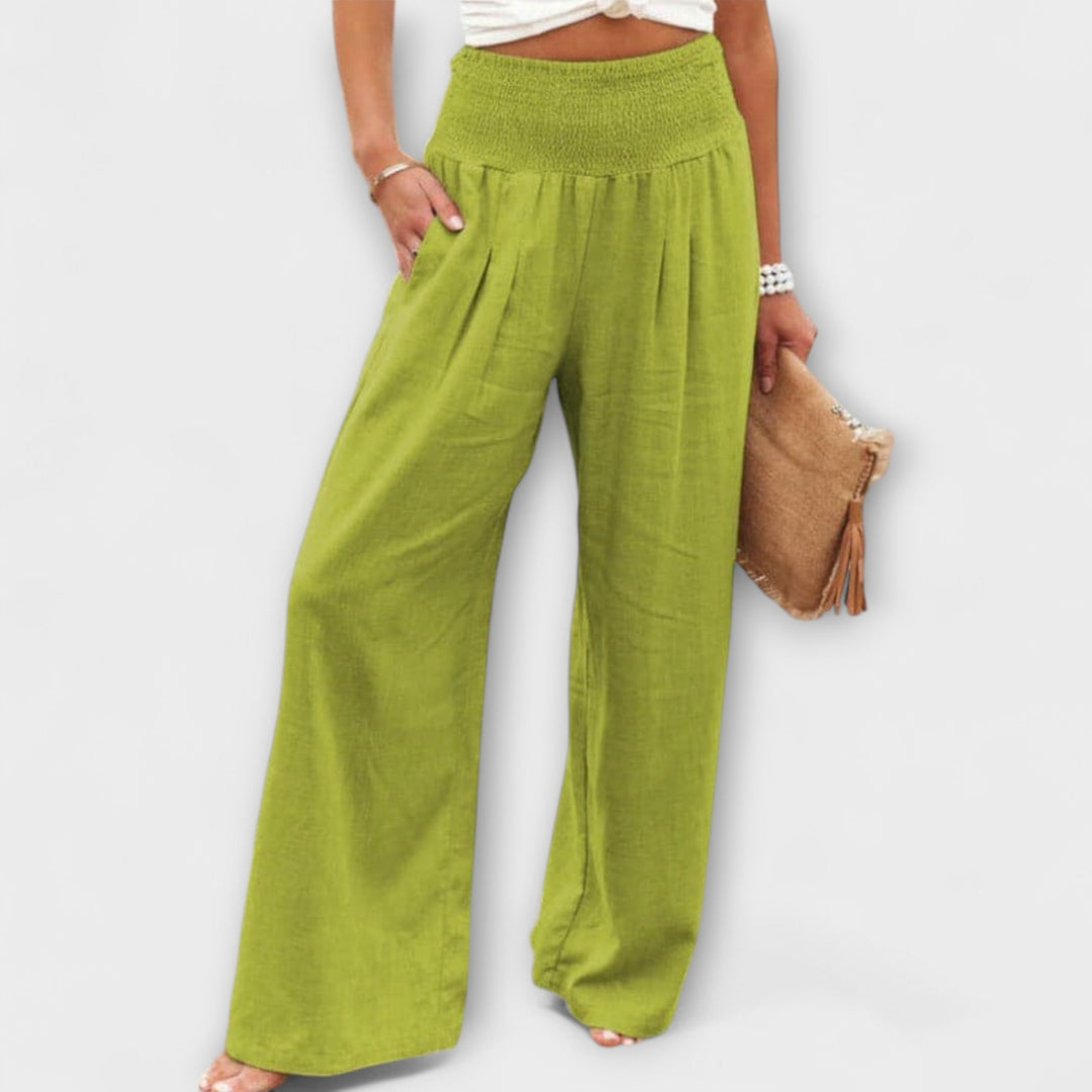 Casual Wide-Leg Pants