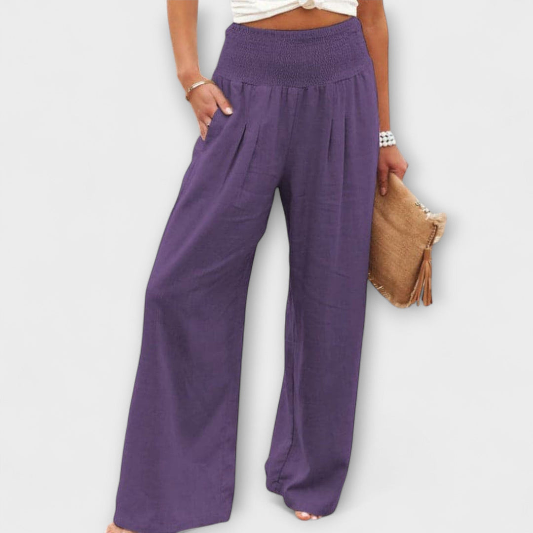 Casual Wide-Leg Pants