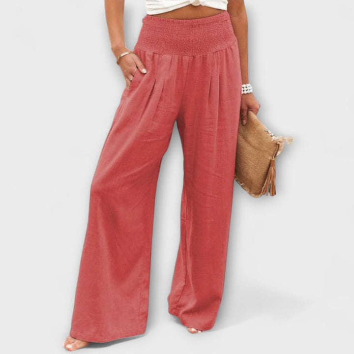 Casual Wide-Leg Pants