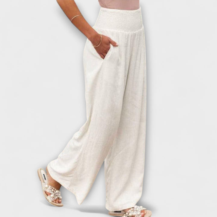 Casual Wide-Leg Pants