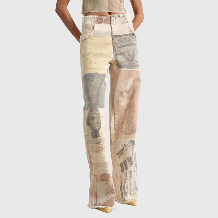 Alma Wide-Leg Jeans