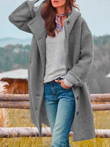 Hooded Longline Coat