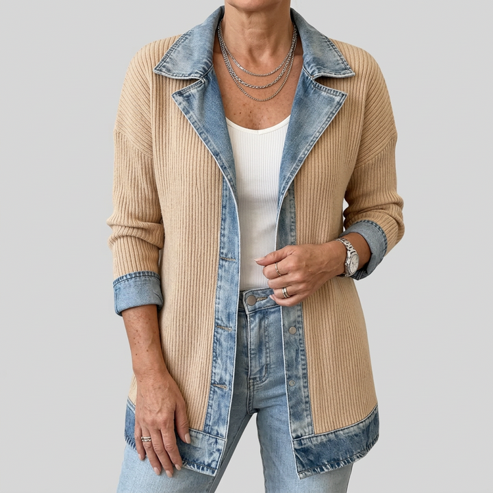 Mixed Denim Jacket