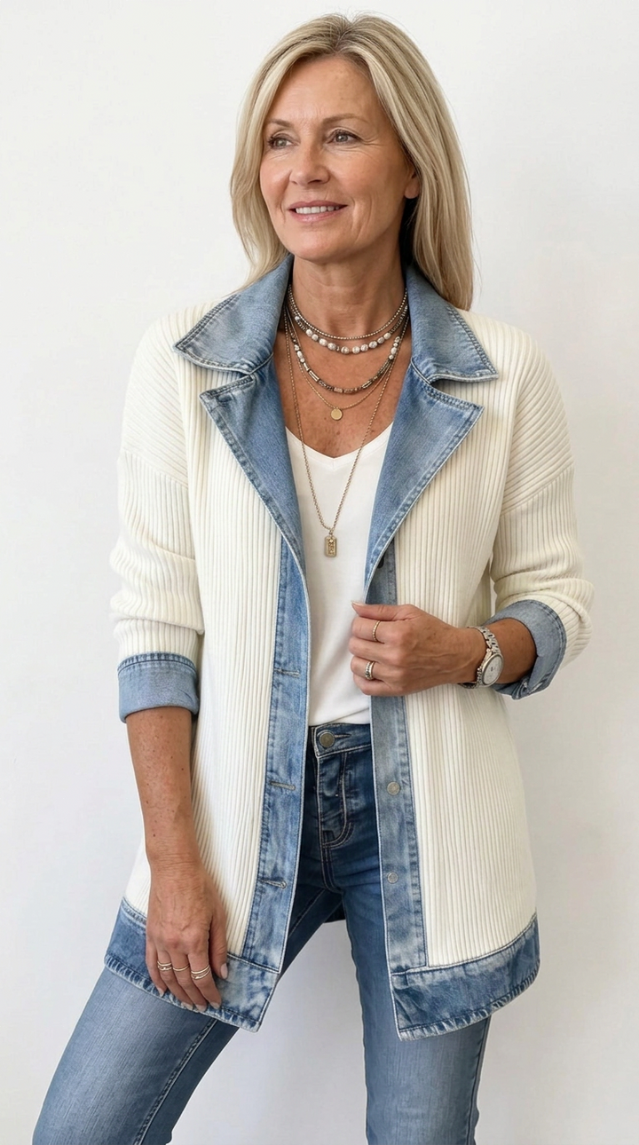 Mixed Denim Jacket