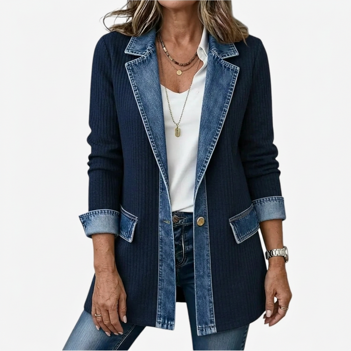 Mixed Denim Jacket