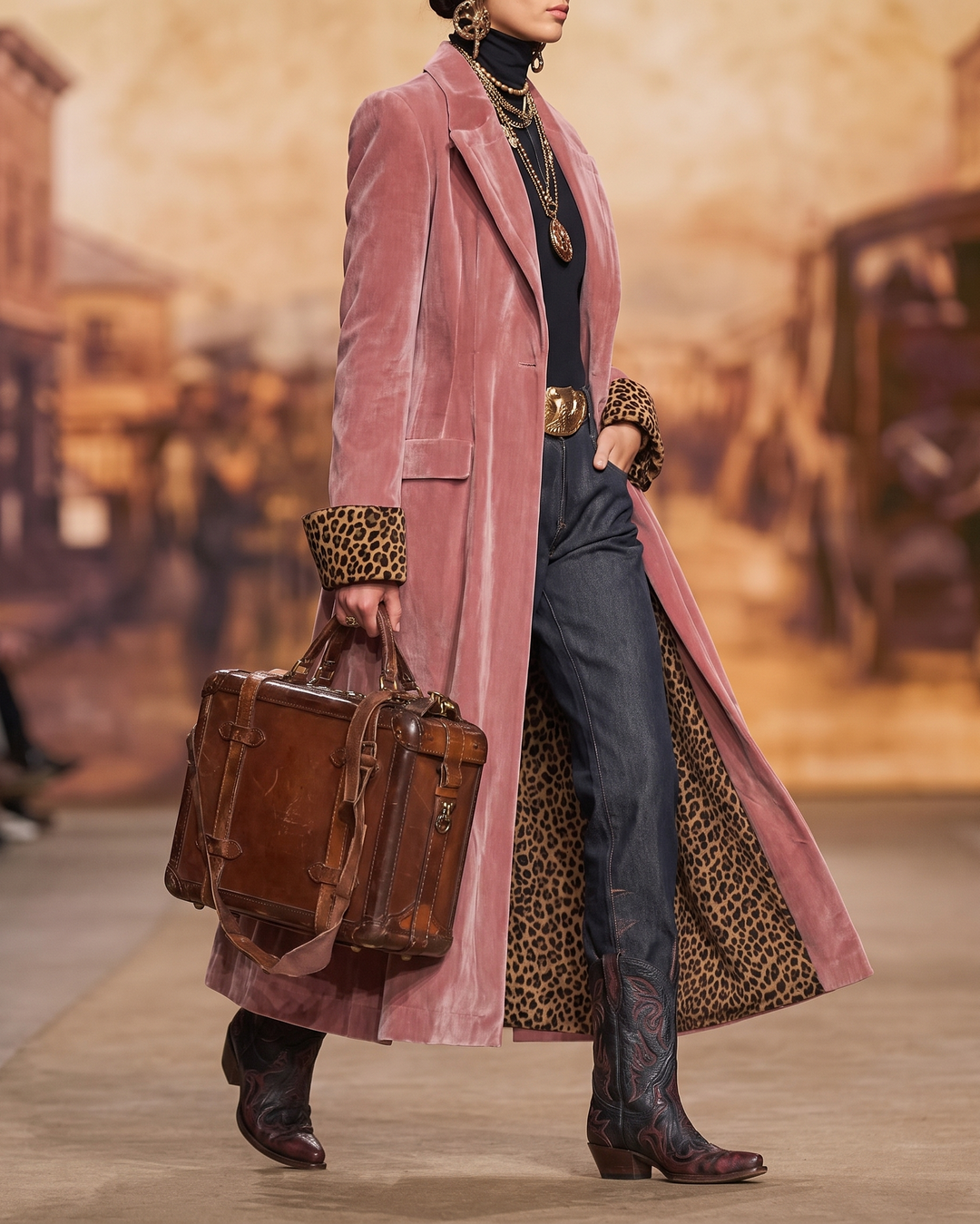 Elegant Long Tailored Coat