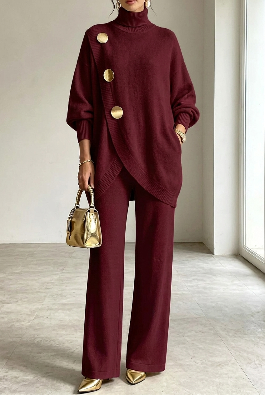 Cozy Knit Two-Piece Set