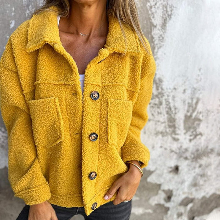 Stylish Fall Teddy Fleece Jacket