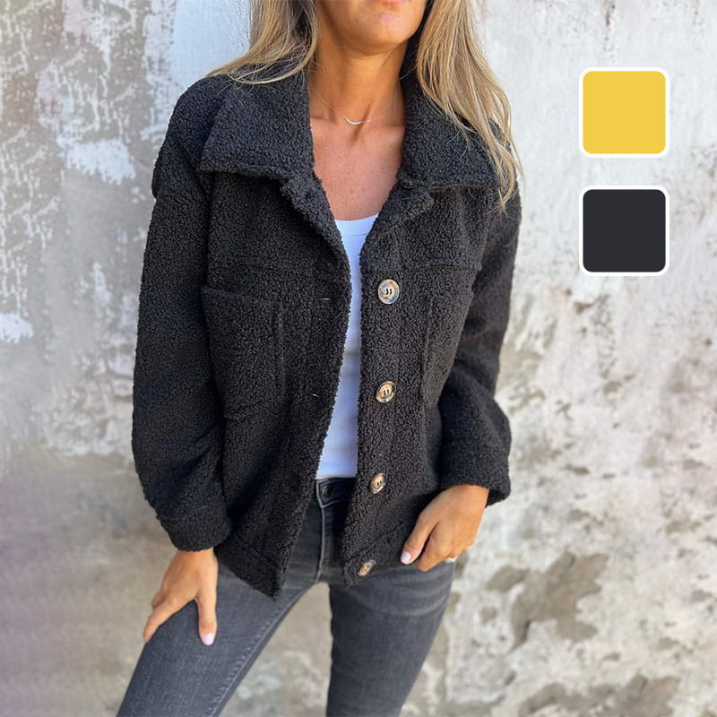 Stylish Fall Teddy Fleece Jacket