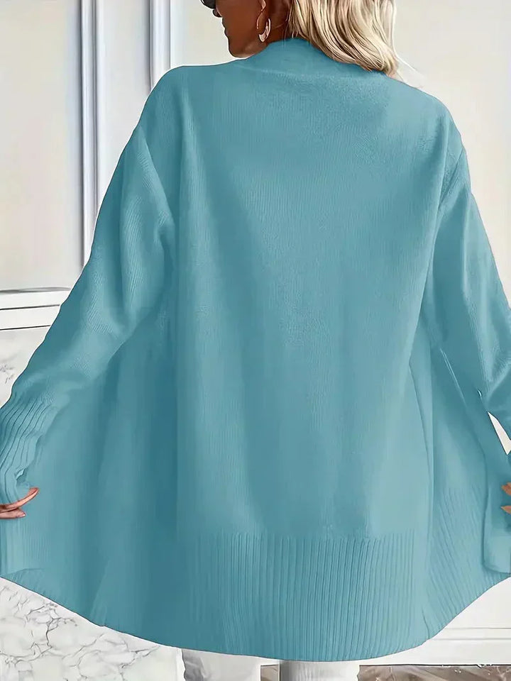 Willow Cozy Ribbed Knit Cardigan