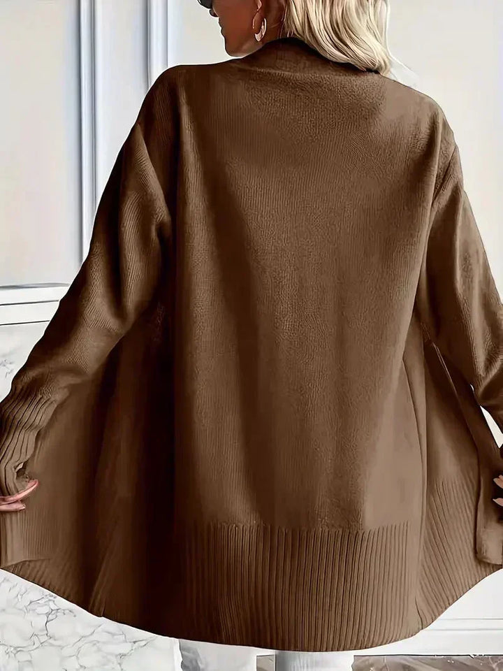 Willow Cozy Ribbed Knit Cardigan