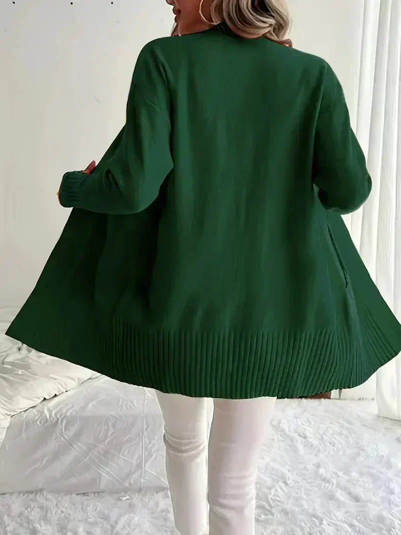 Willow Cozy Ribbed Knit Cardigan