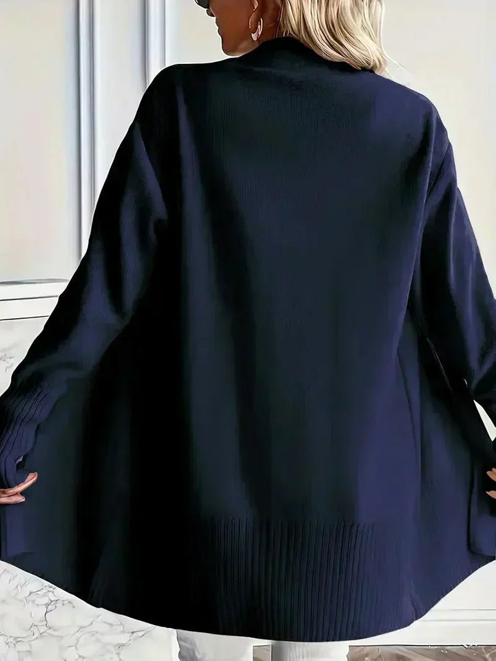 Willow Cozy Ribbed Knit Cardigan