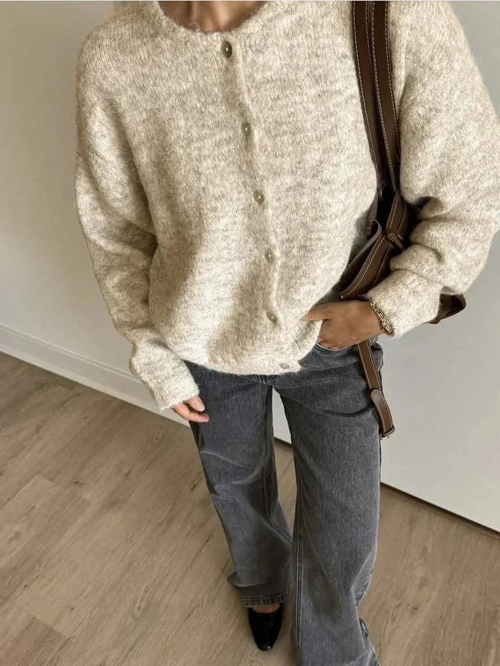 Madeline Soft Button-Up Cardigan