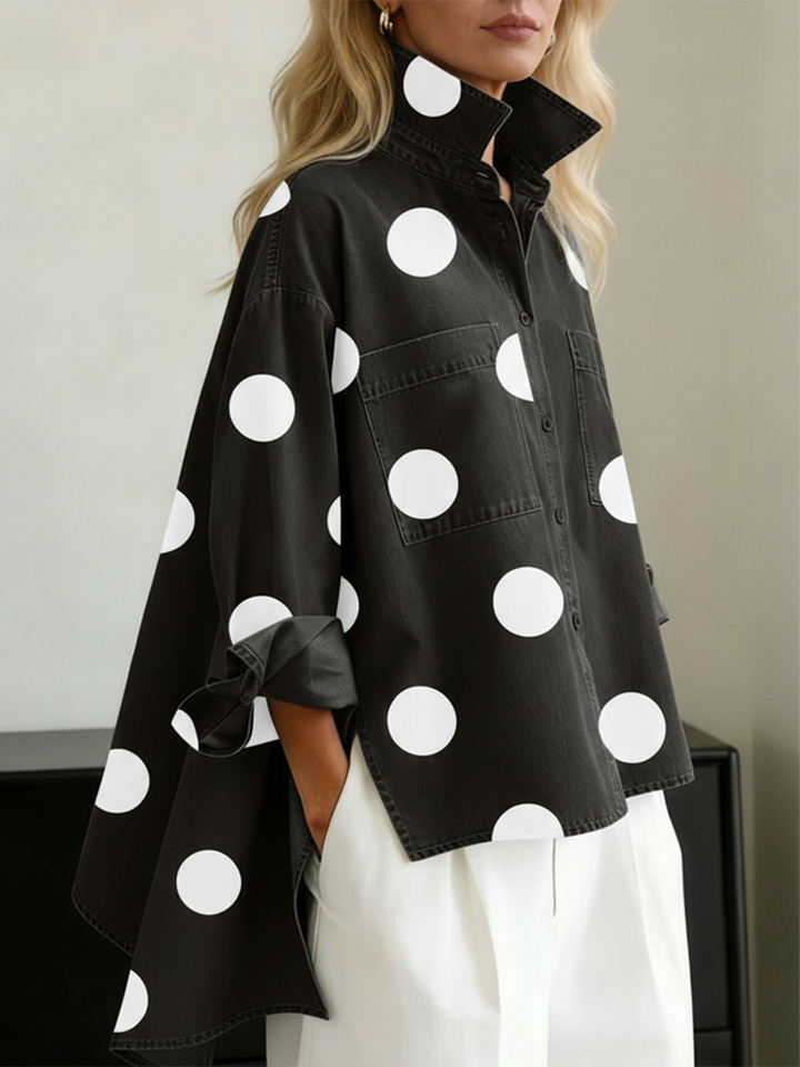 Peggy Polka Dot Overshirt